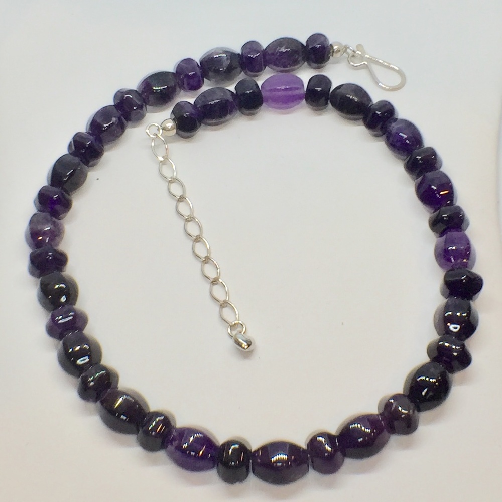Jay King DTr Sterling Silver & Amethyst Necklace